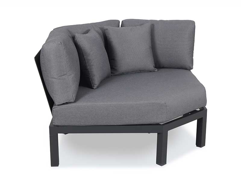 Kettler elba low corner deals sofa lounge set